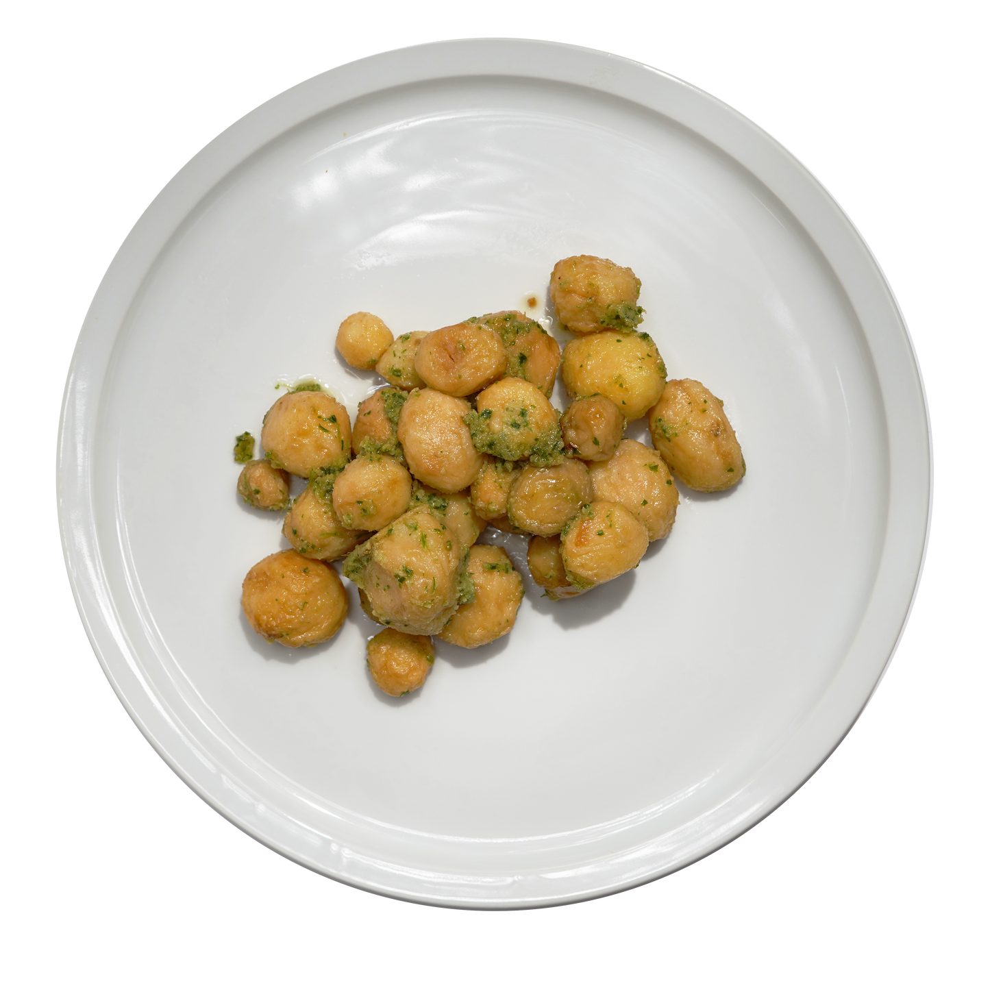 Papas de pollo