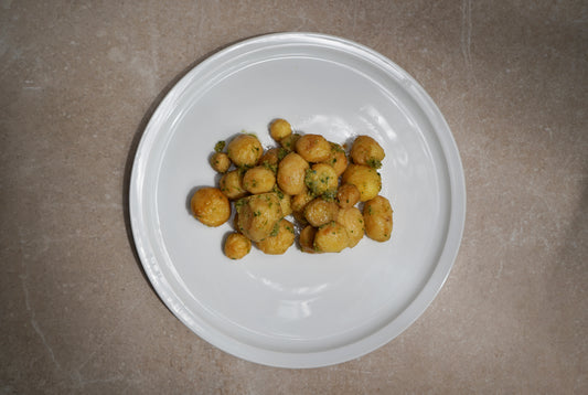 Papas de pollo