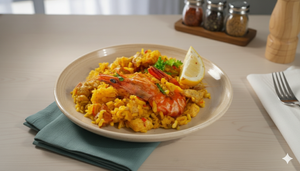 Paella mixta y marisco