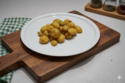 Papas de pollo