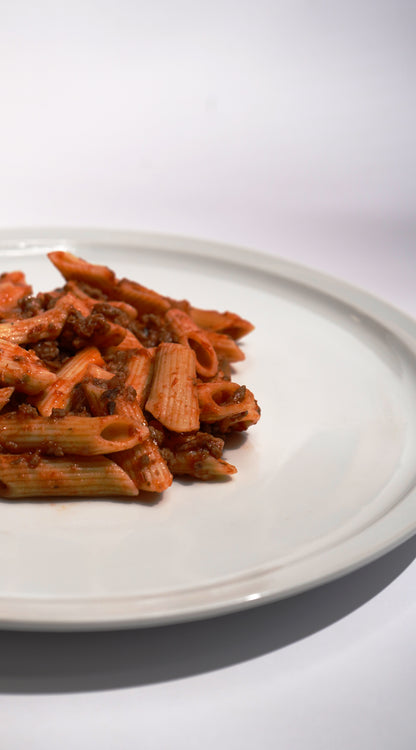 Macarrones a la boloñesa