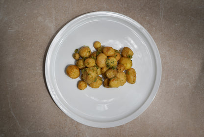 Papas de pollo